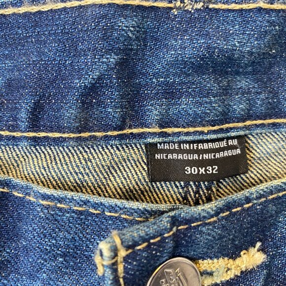 Dickies Mens Carpenter Jeans 30x32 Relaxed Fit Blue Denim Work Pants - Picture 3 of 16